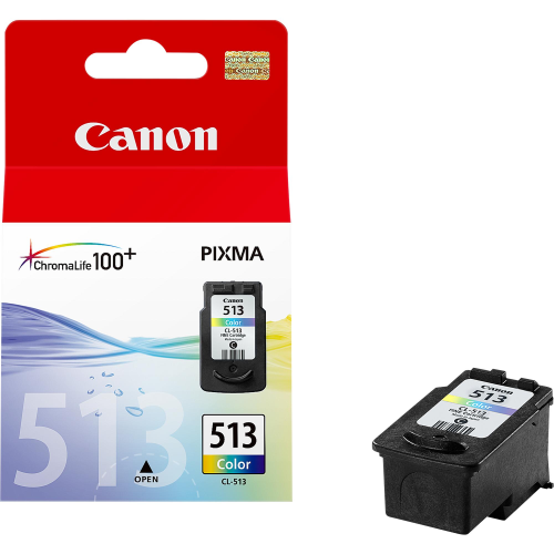 CANON CL-513 CARTUCCIA INCHIOSTRO COLORE CIANO MAGENTA GIALLO PER PIXMA MP240 MP260 MX320 MX330 13 ML